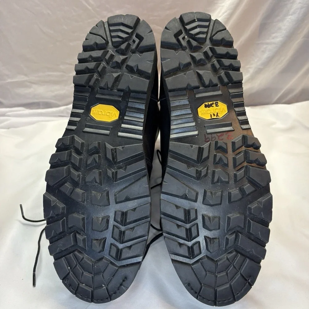 Bieker Waterproof Leather Work Boots Mens Size 14 W Wide Width Black SympaTex